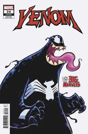 Venom #34 Skottie Young Big Marvel Variant - Telcomics75960620191403421