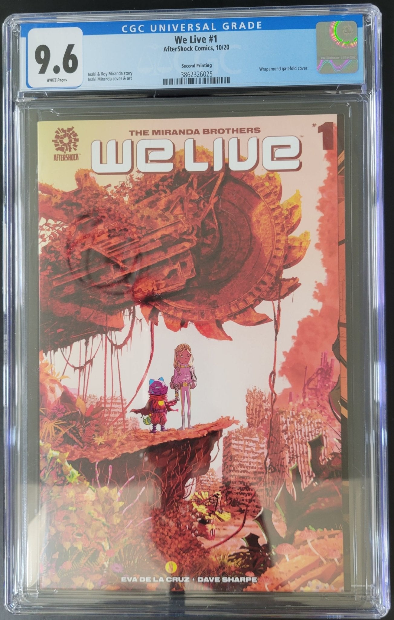 We Live #1 Second Printing 9.6 CGC Blue Label - Telcomics