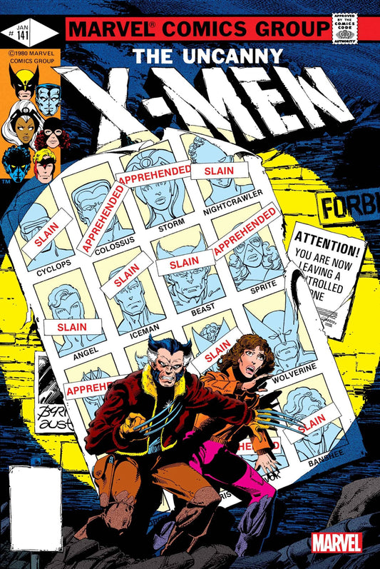 X-MEN #141 Facsimile Edition Foil Variant - Telcomics